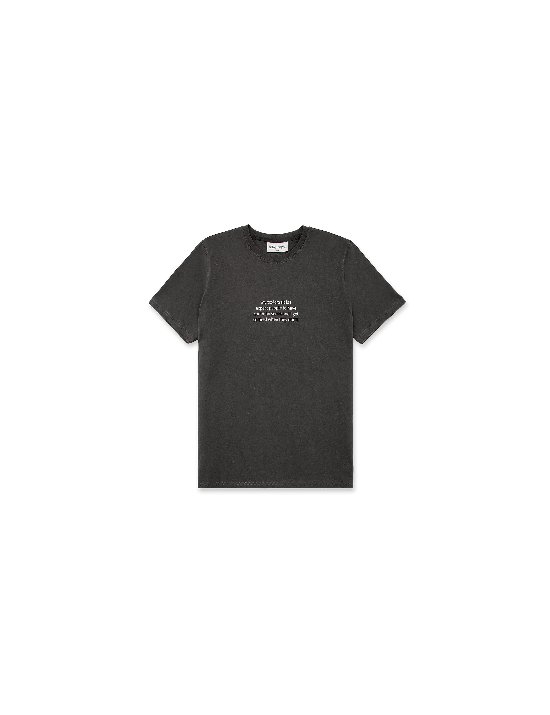 BELIEF SS TEE - PHANTOM (W) - Embreys Projects