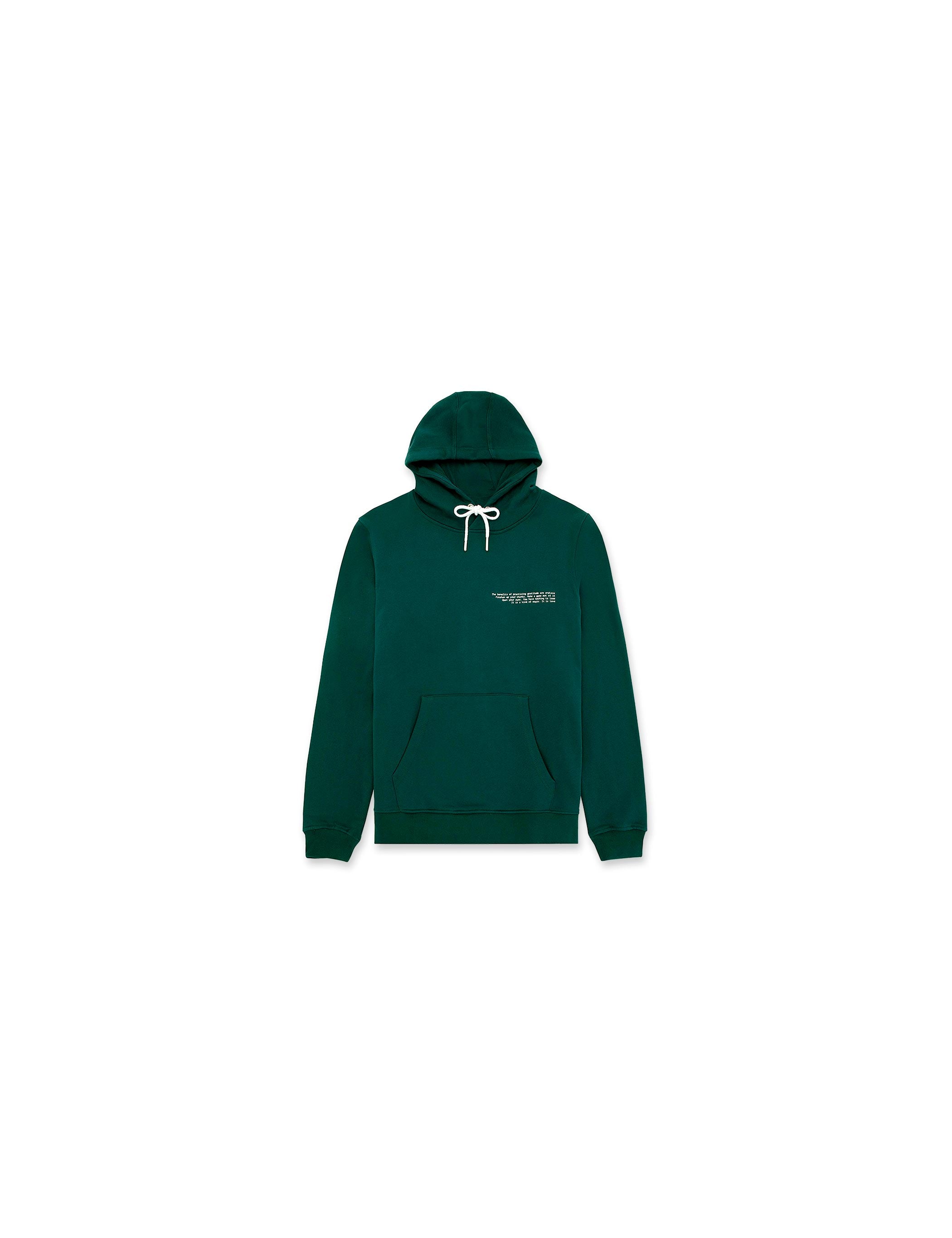 3-PACK ★ BJORK HOODIE, FRANK LS TEE & MONO TEE (grøn & hvid) - Embreys Projects