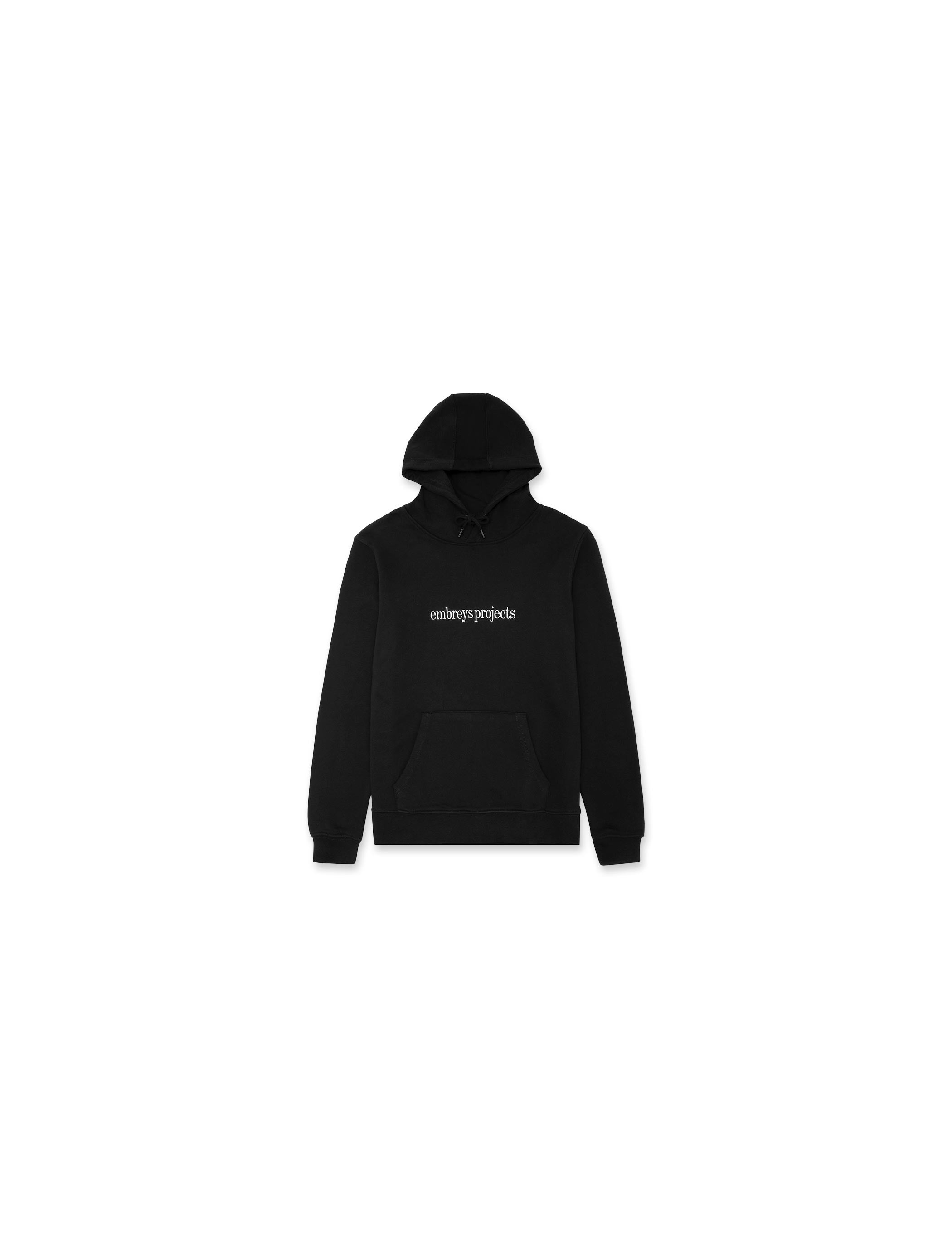 BLAKE HOODIE - BLACK (W) - Embreys Projects