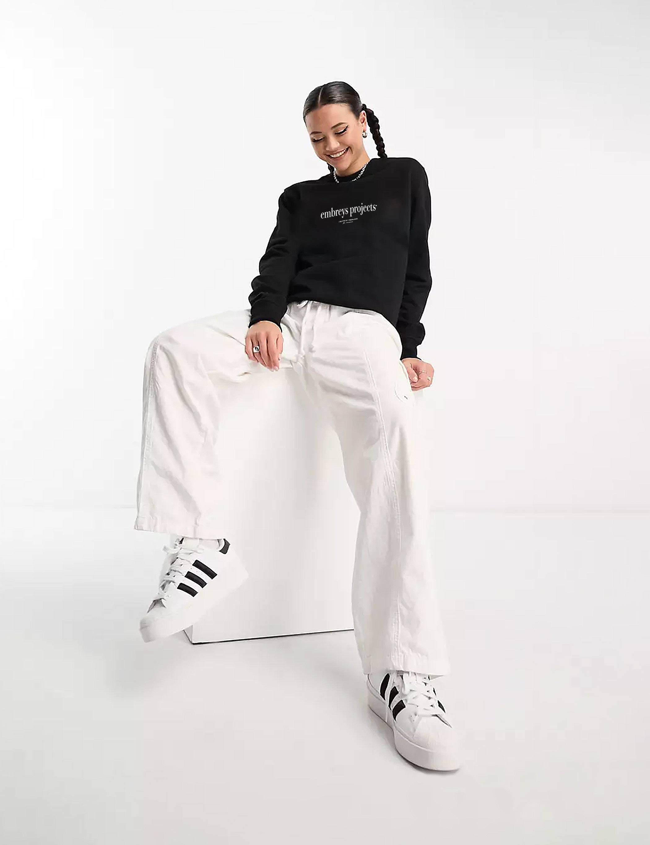 ABILITY CN SWEATSHIRT - BLACK (W) - Embreys Projects