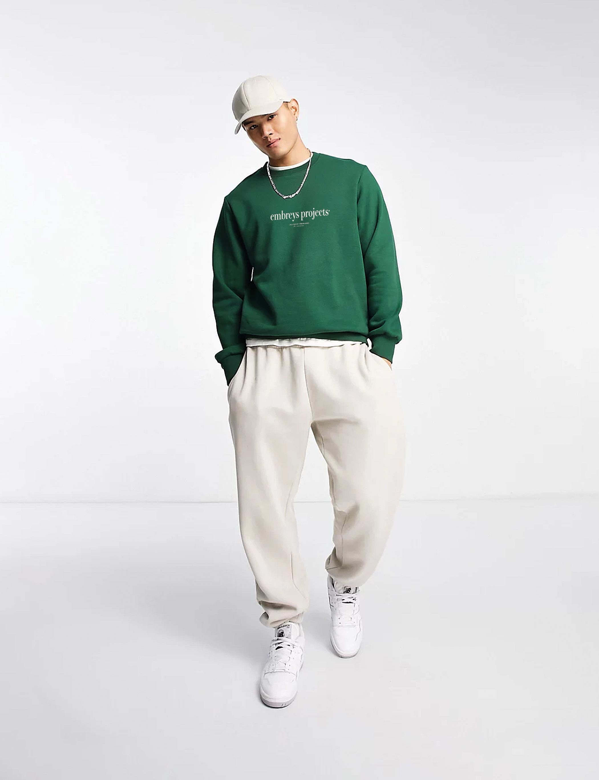 ABILITY CN SWEATSHIRT - PINE NEEDLE - Embreys Projects