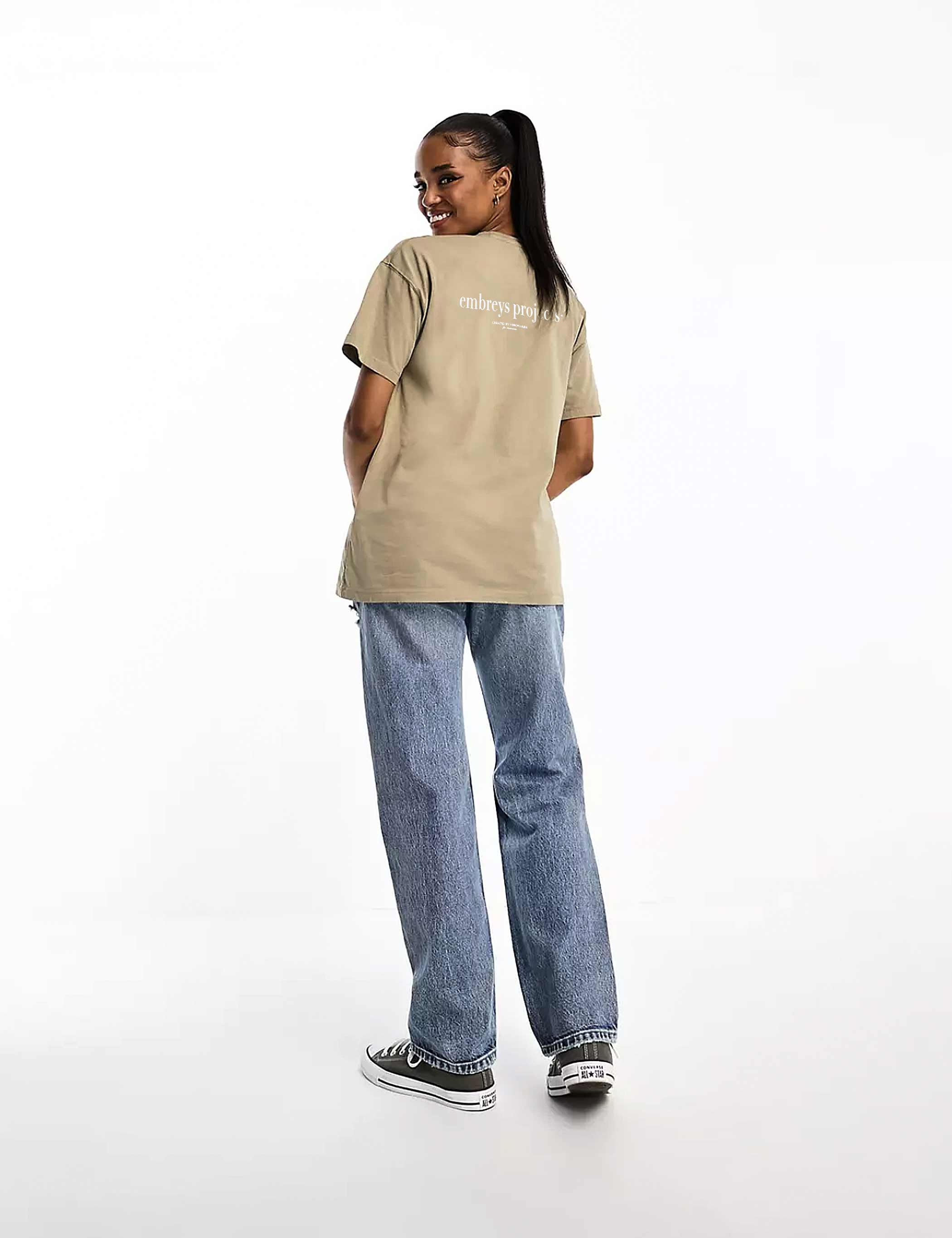 BELIEF SS TEE - ELEPHANT SKIN (W) - Embreys Projects