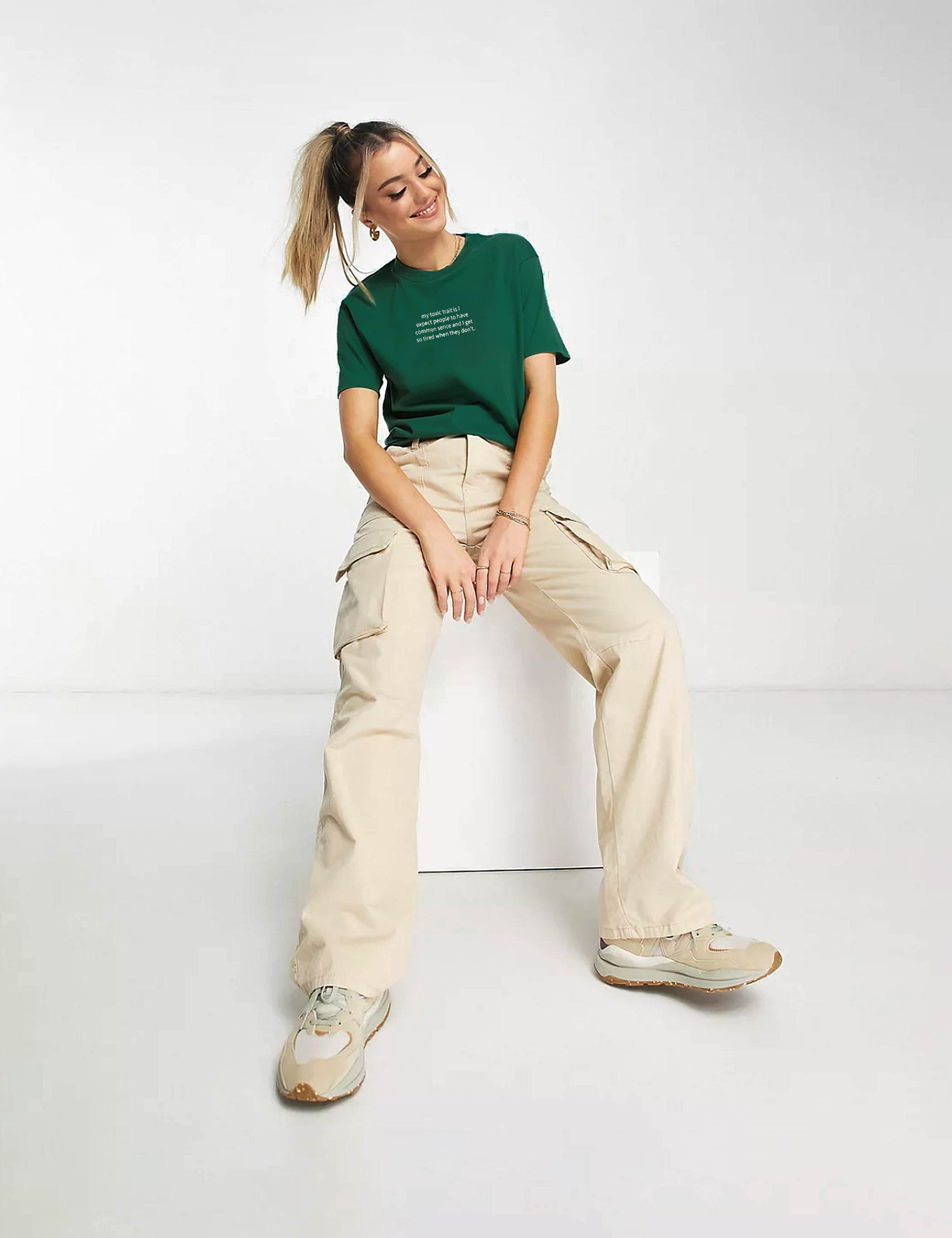 BELIEF SS TEE - PINE NEEDLE (W) - Embreys Projects
