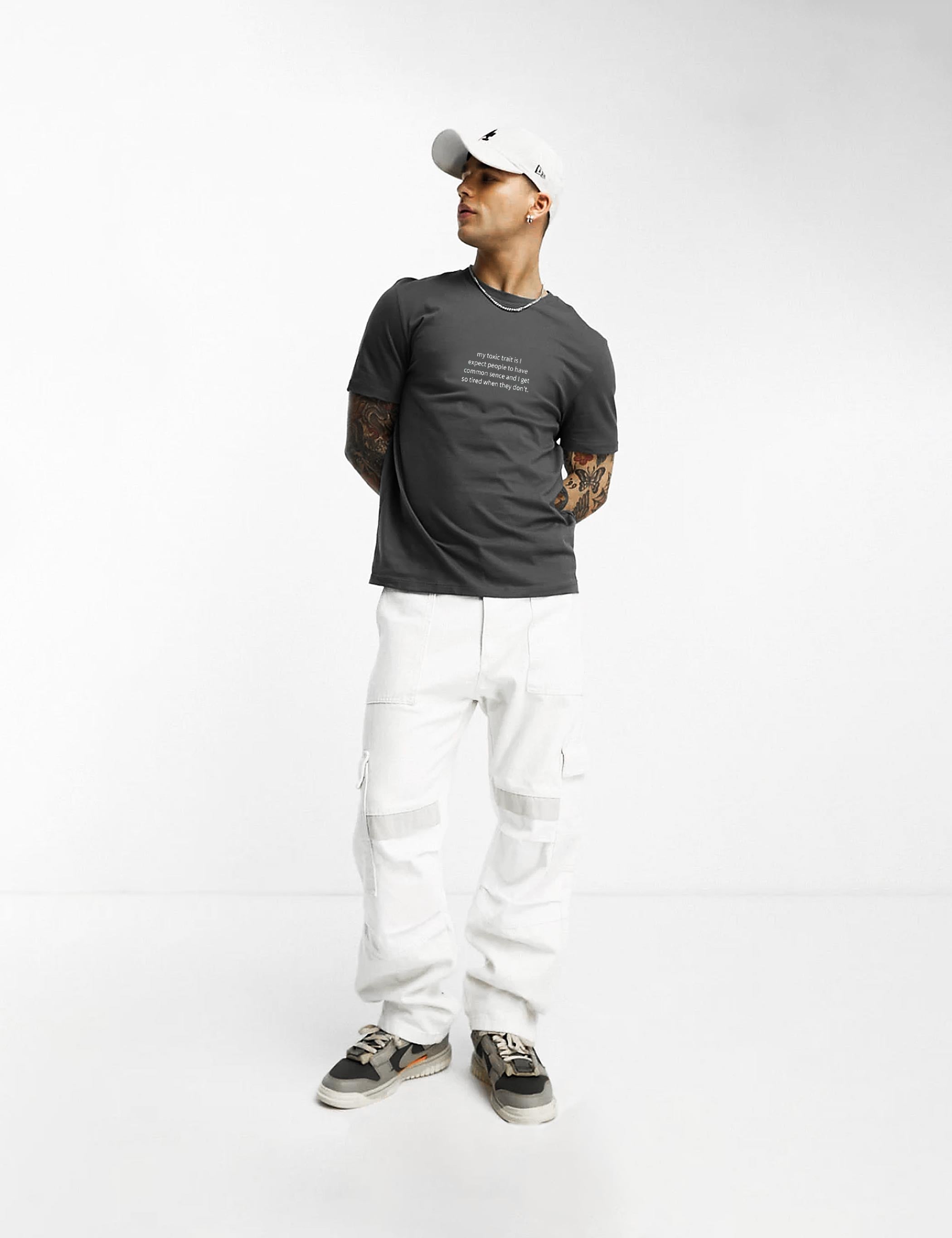 BELIEF SS TEE - PHANTOM - Embreys Projects