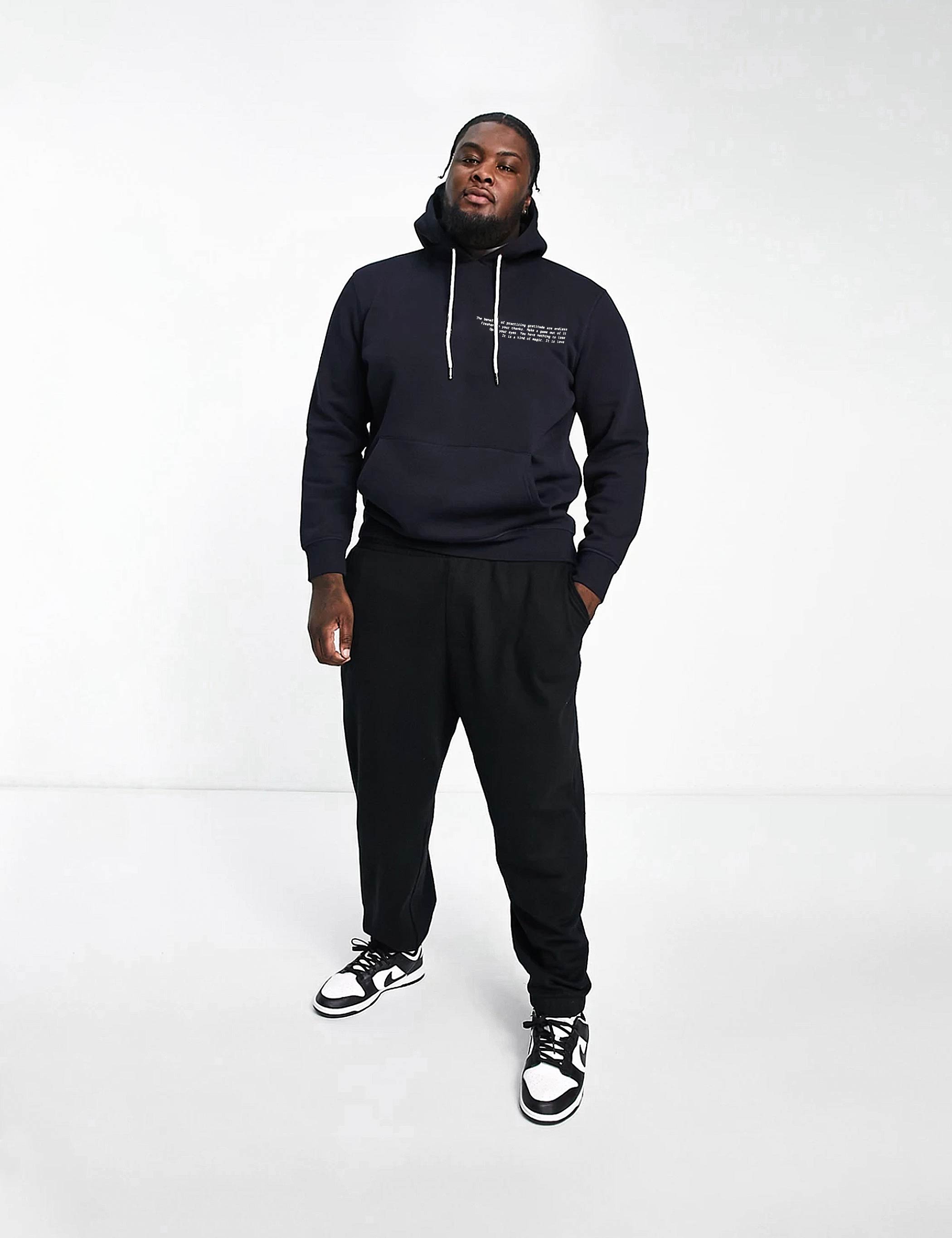2-PACK ★ BJORK HOODIE & MONO TEE (navy) - Embreys Projects