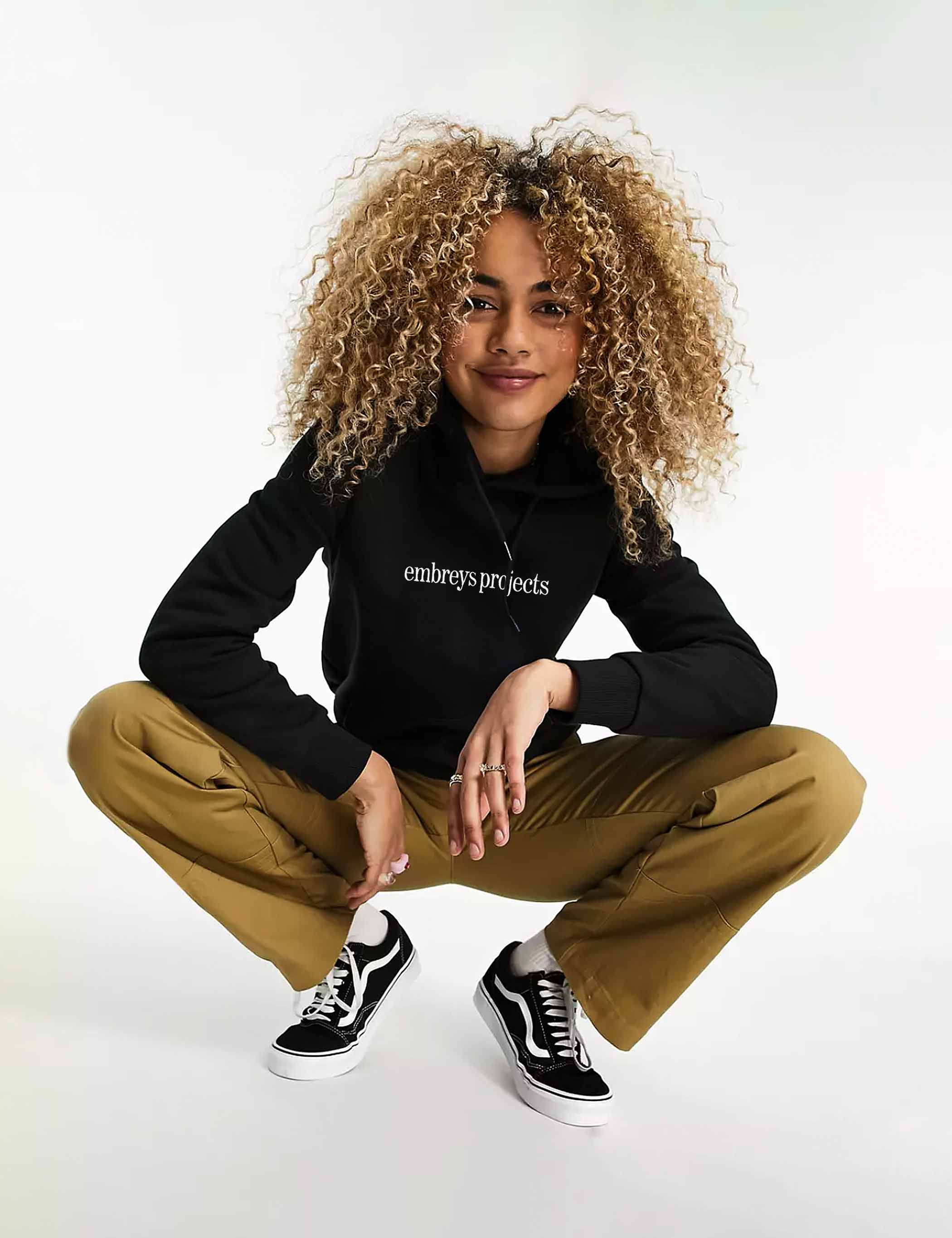 BLAKE HOODIE - BLACK (W) - Embreys Projects