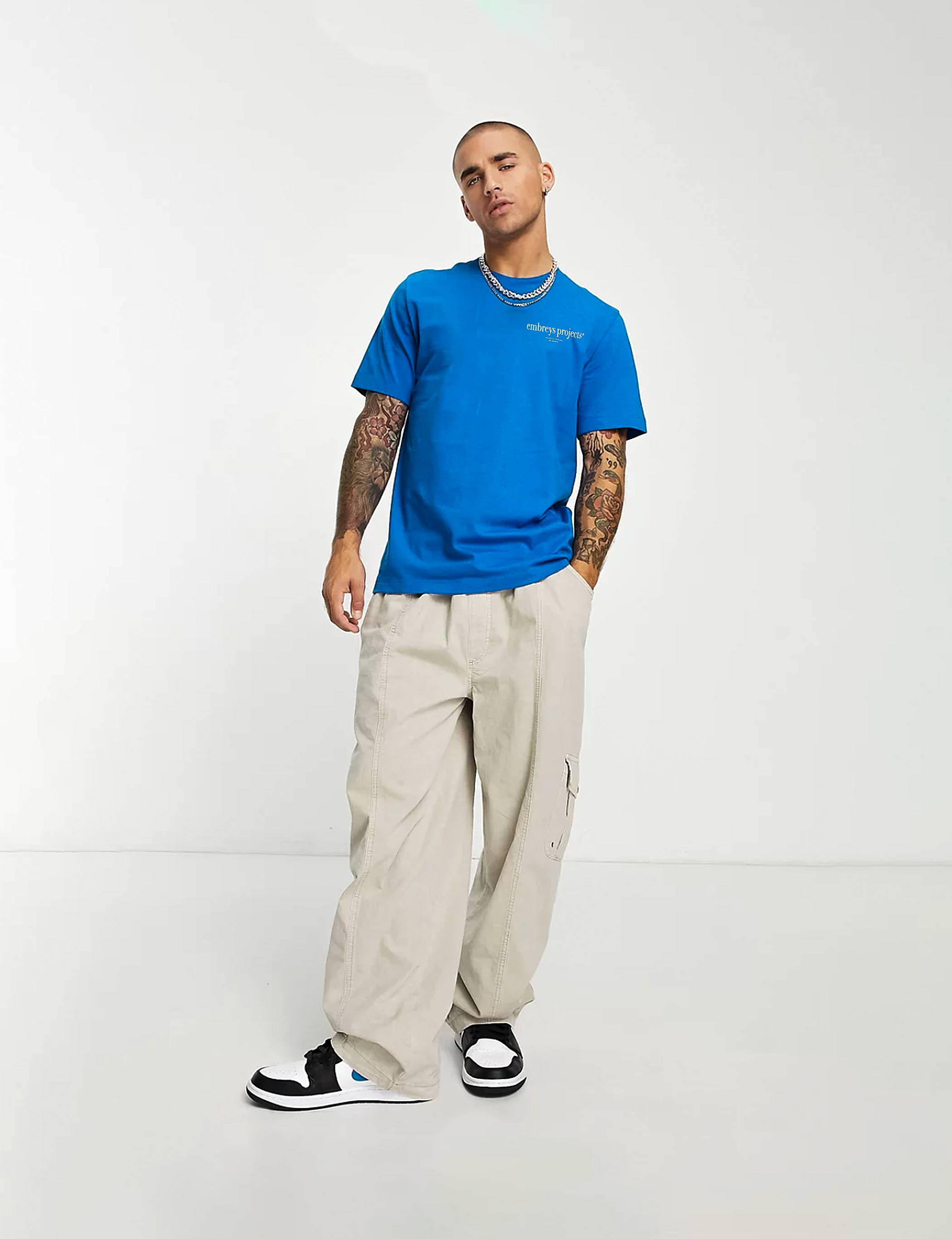 ESSENCE SS TEE - BLUE LOLITE - Embreys Projects