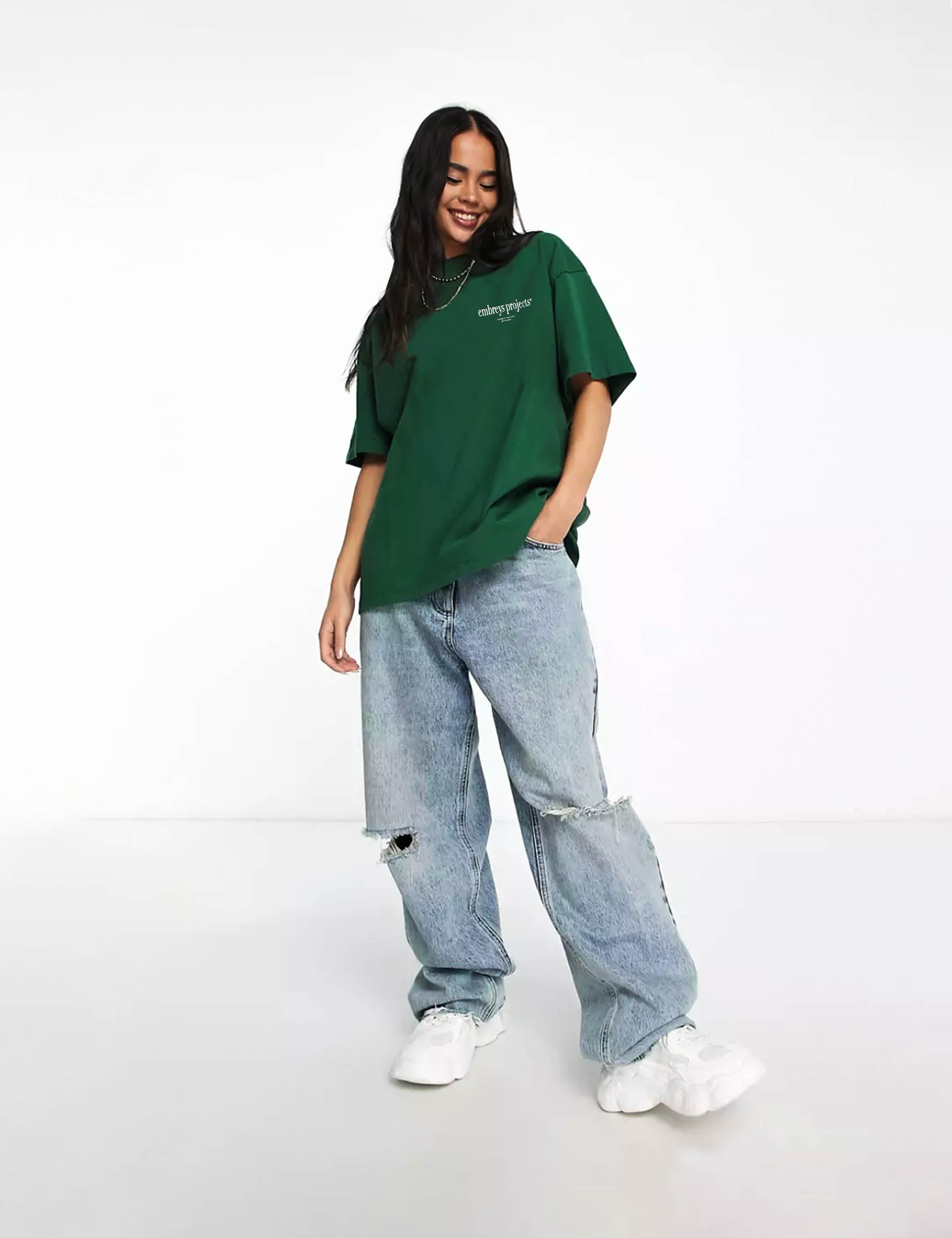 ESSENCE SS TEE - PINE NEEDLE (W) - Embreys Projects