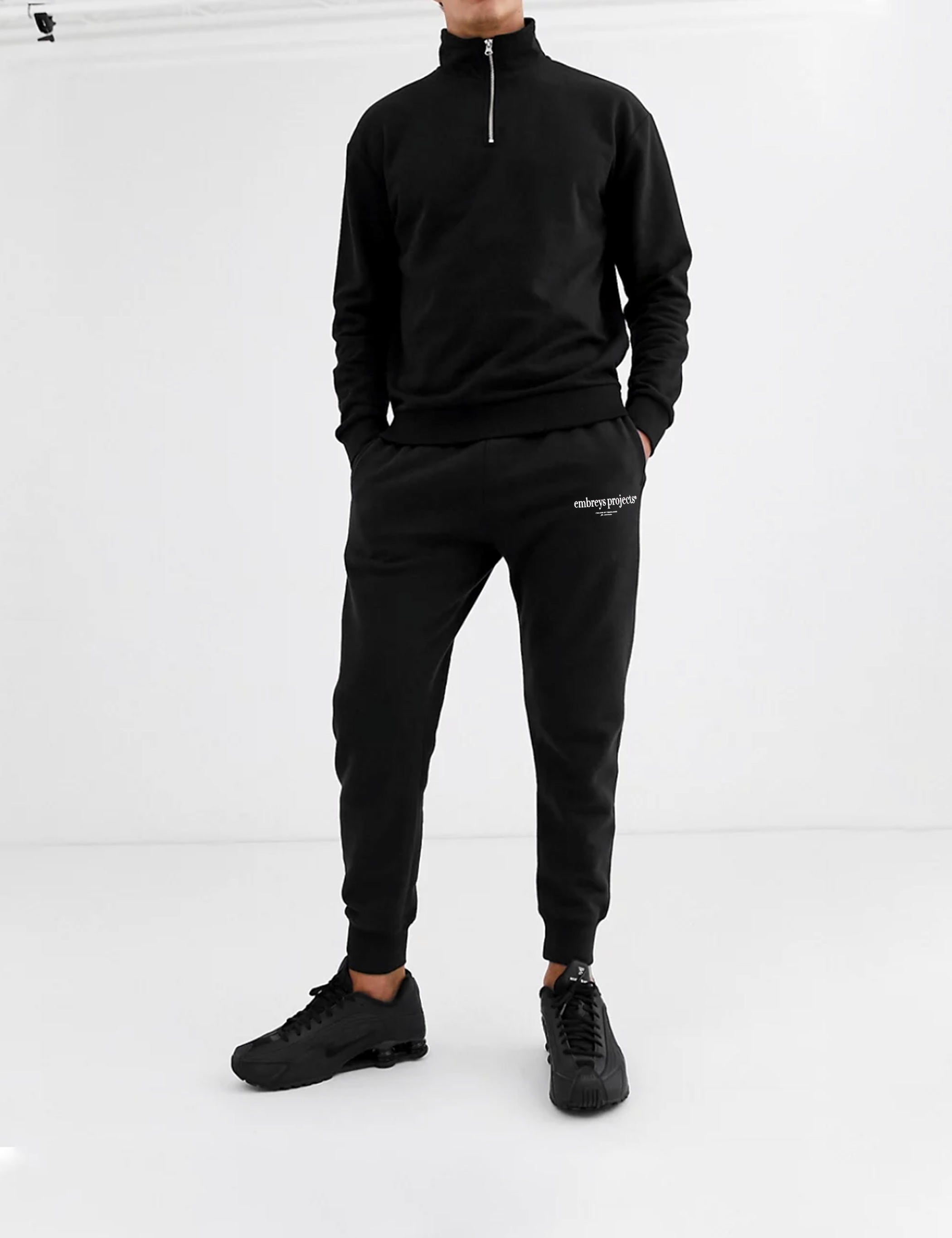 FEEL JOGGER - BLACK - Embreys Projects