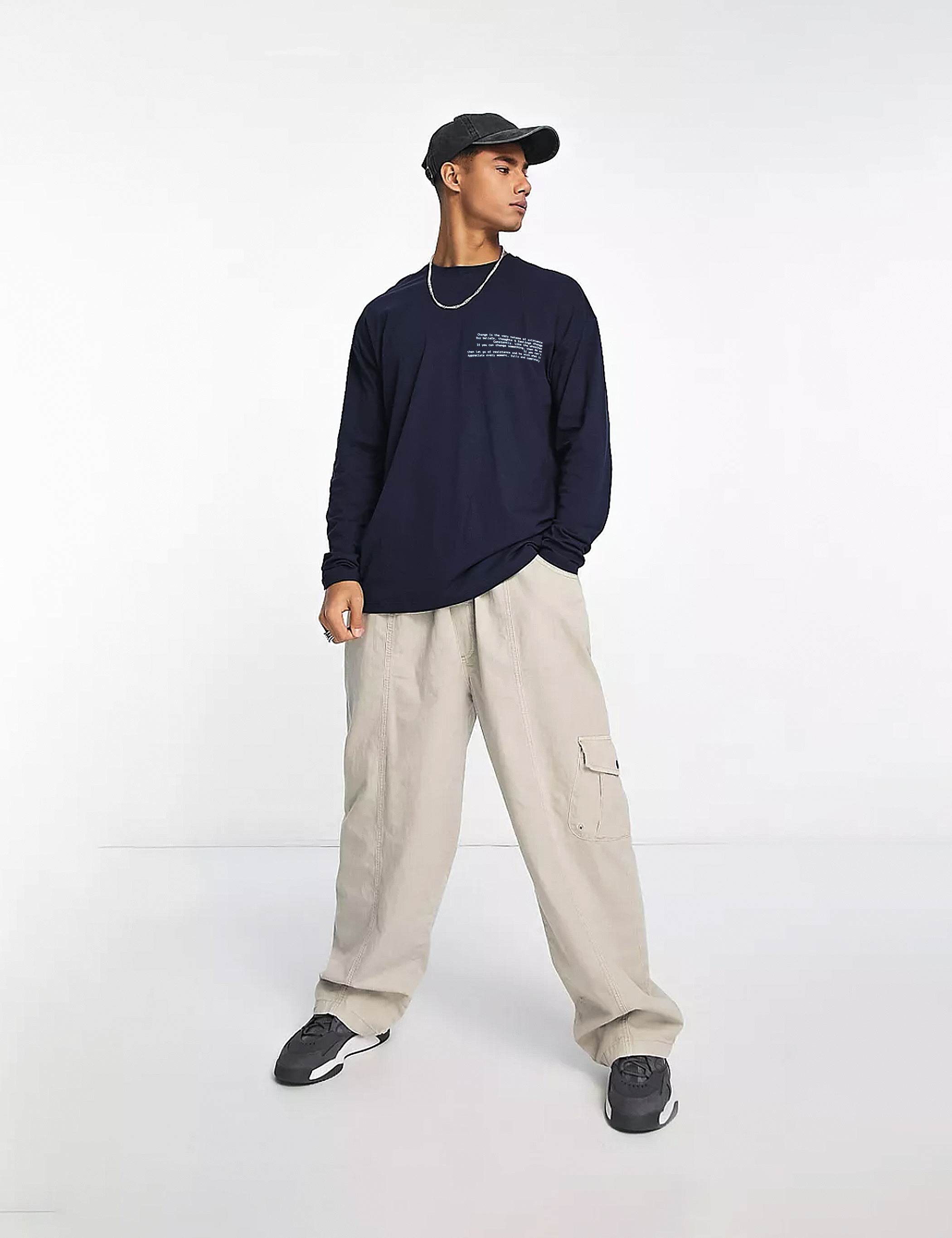 FRANK LS TEE - PAGEANT BLUE - Embreys Projects