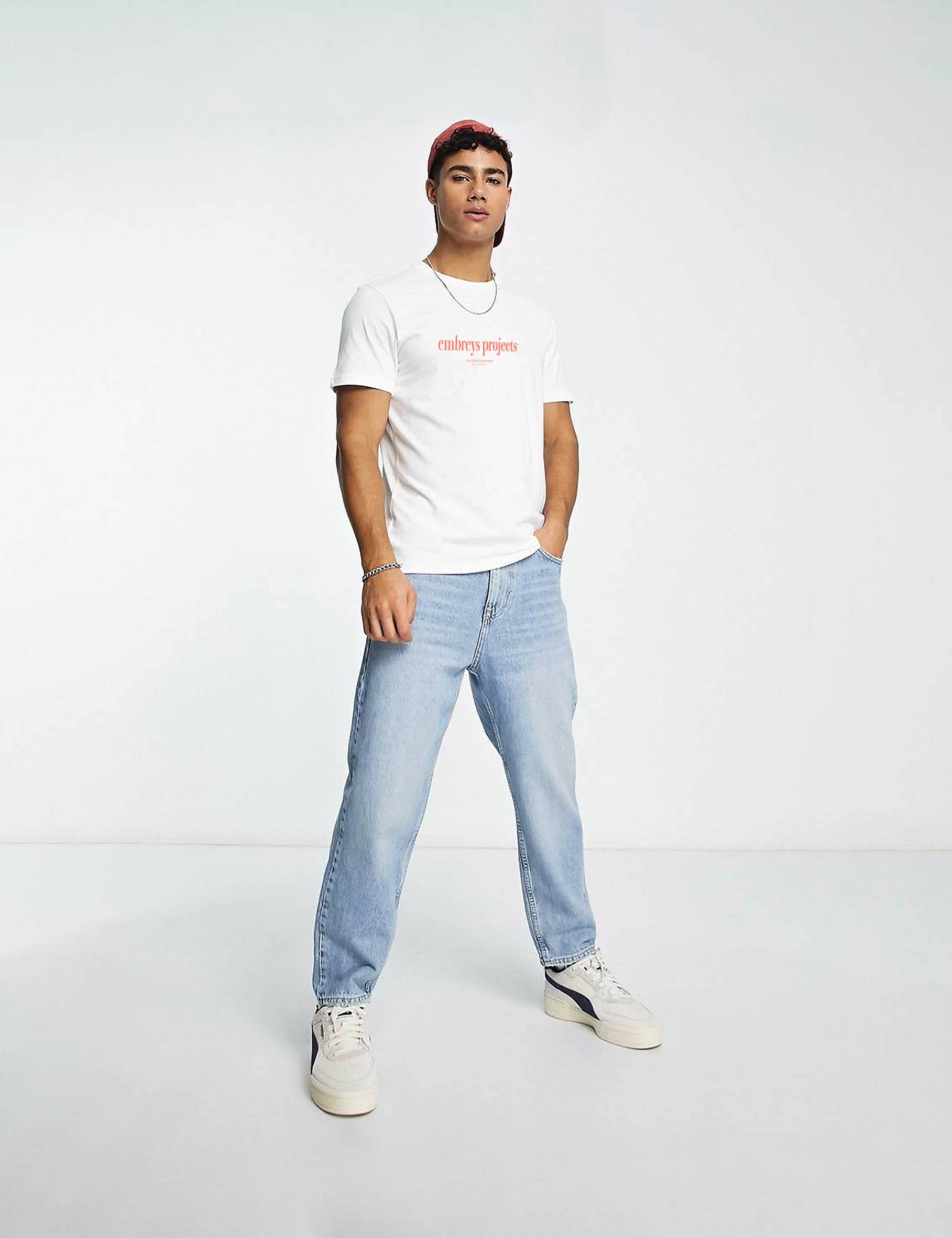 3-PACK ★ MIND SS TEE (blå, hvid & sort) - Embreys Projects
