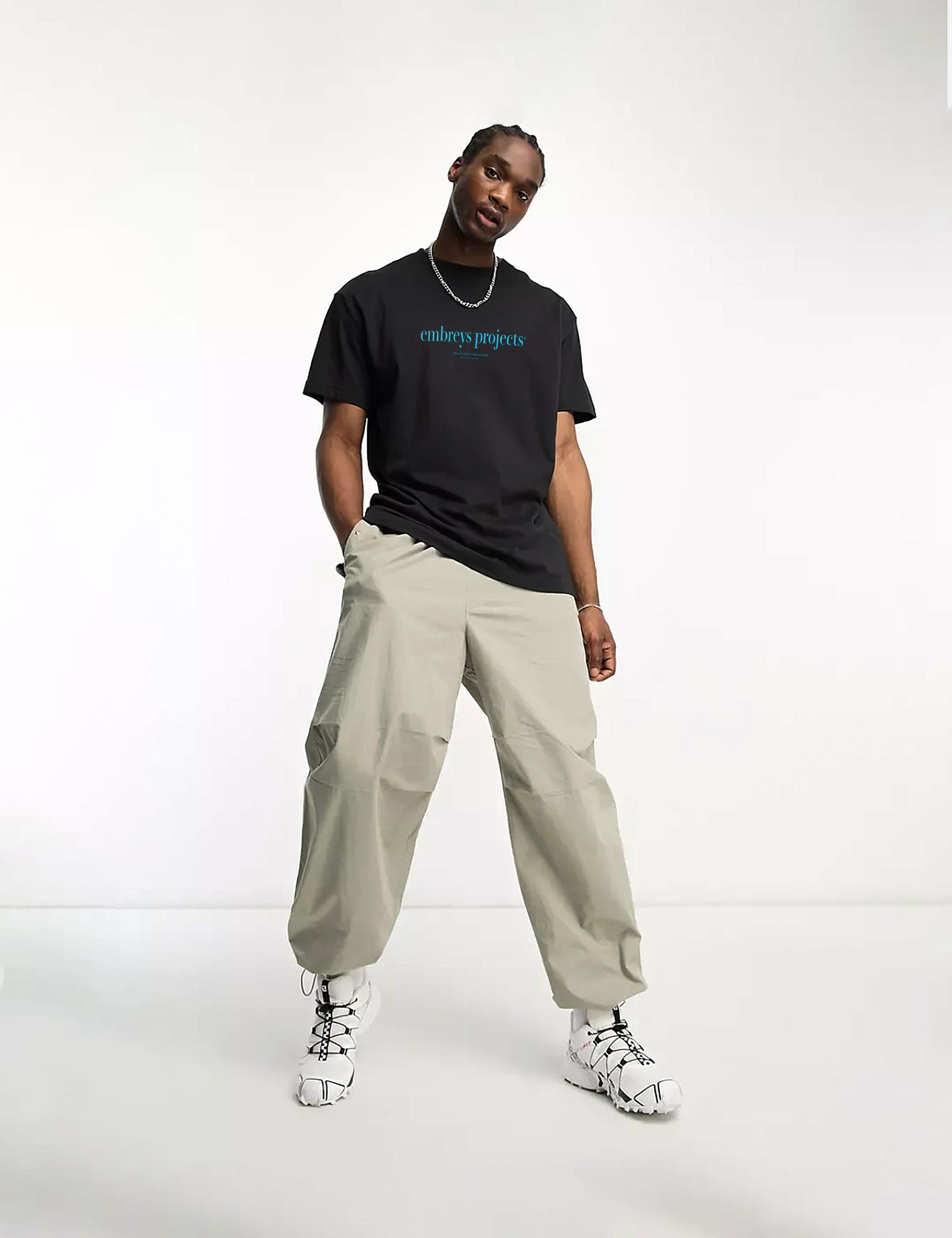 MIND SS TEE - BLACK - Embreys Projects