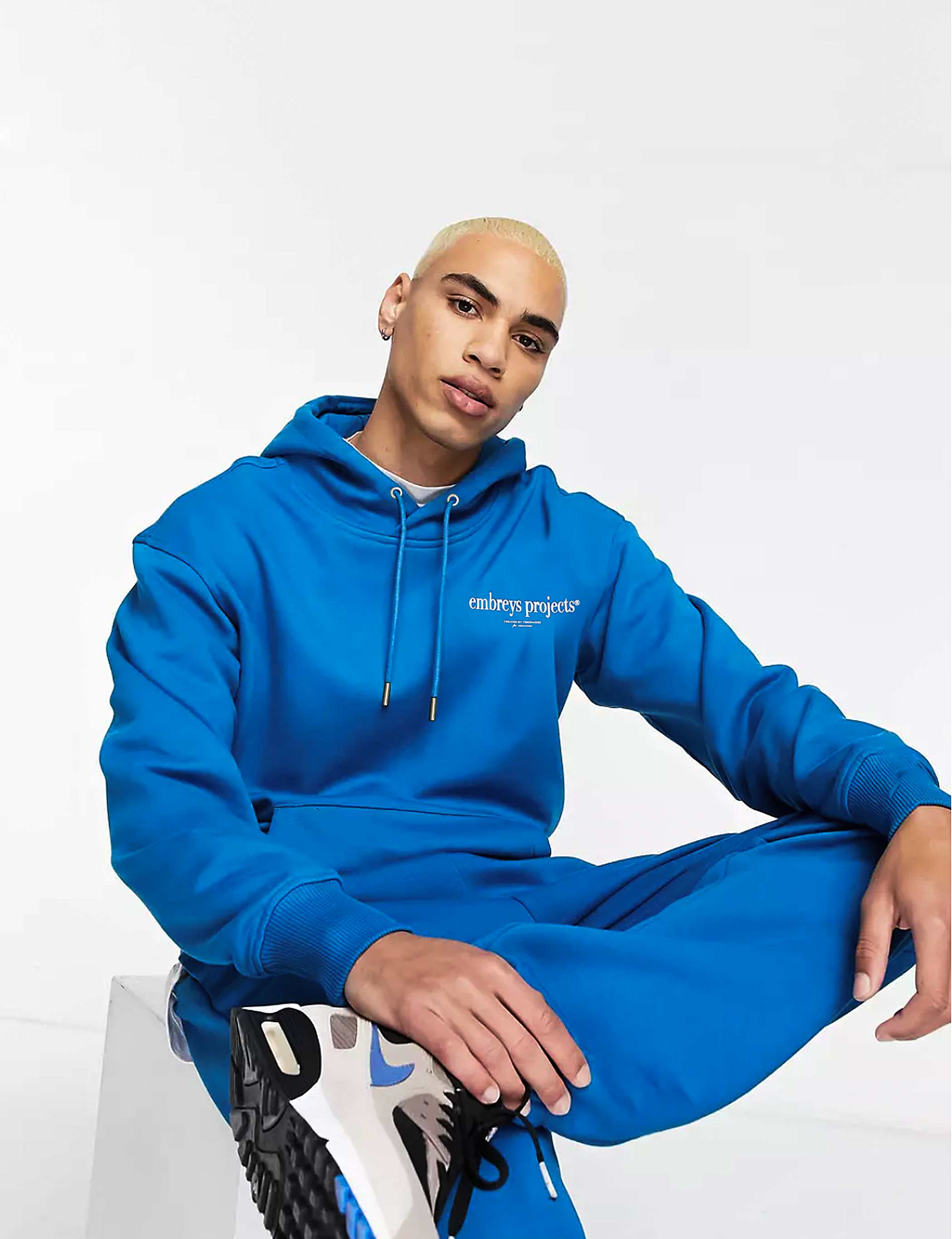 REFLECTION HOODIE - BLUE LOLITE - Embreys Projects