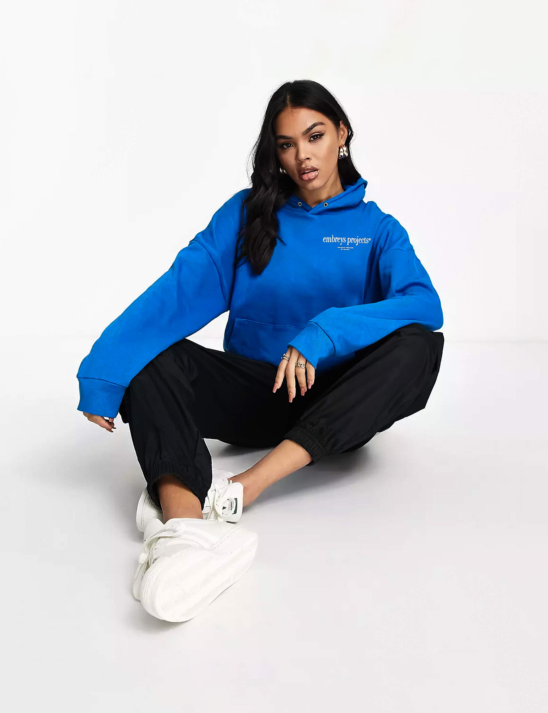 REFLECTION HOODIE - BLUE LOLITE (W) - Embreys Projects