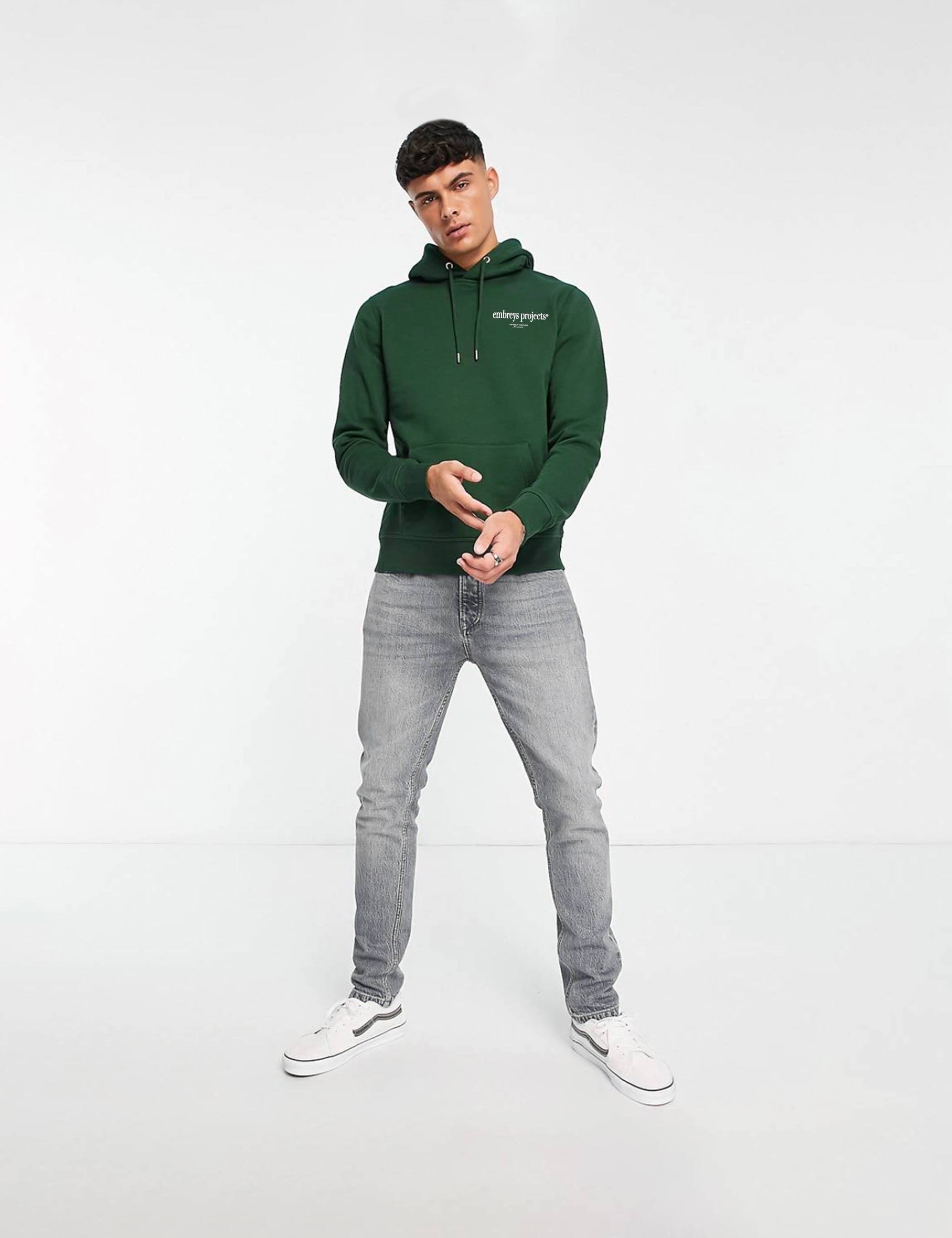 REFLECTION HOODIE - PINE NEEDLE - Embreys Projects