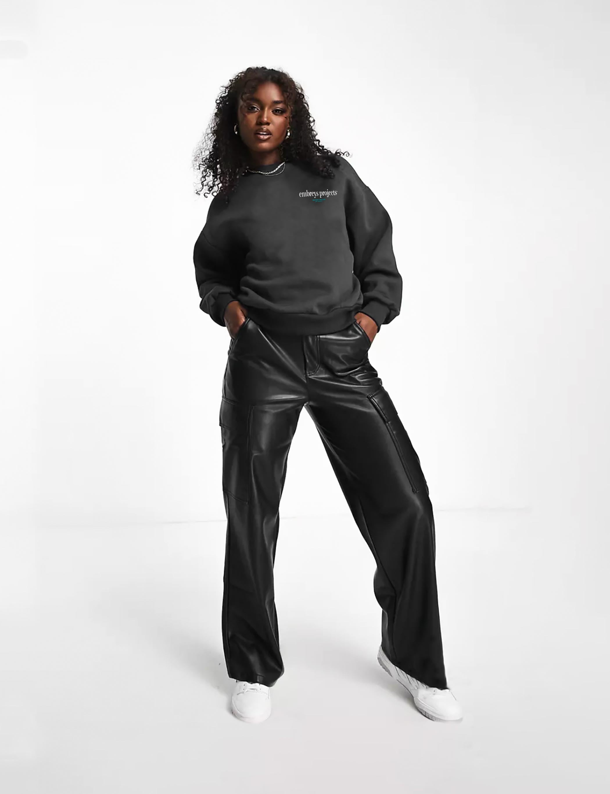 TIME CN SWEATSHIRT - PHANTOM (W) - Embreys Projects