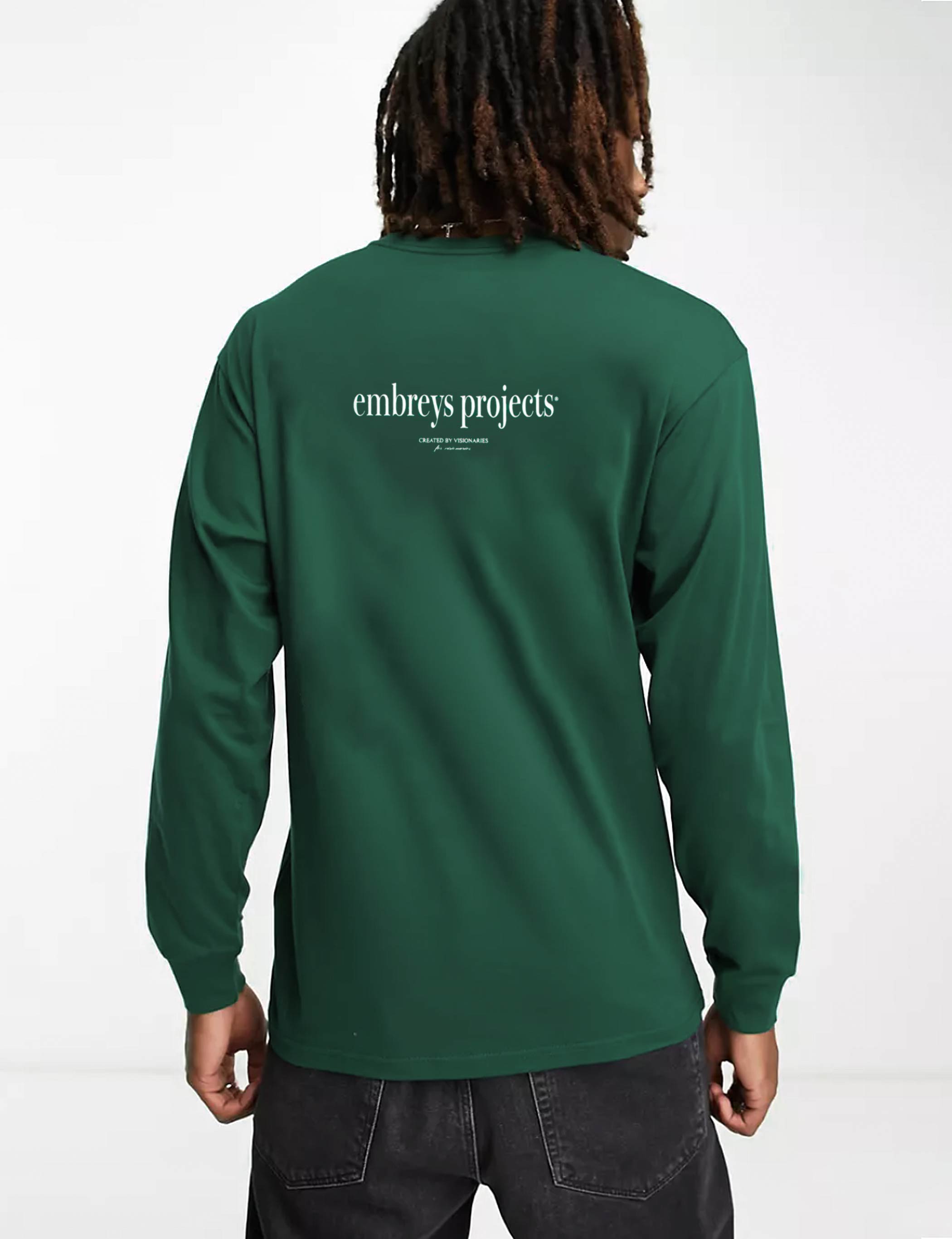 VISIONARY LS TEE - PINE NEEDLE - Embreys Projects